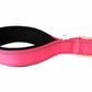 Pink Flat Nylon Dog Leash