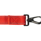 Red Flat Nylon Dog Leash