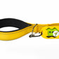 Yellow Flat Nylon Dog Leash