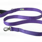 Violet Flat Nylon Dog Leash