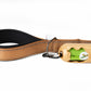 Copper Brown Flat Nylon Dog Leash