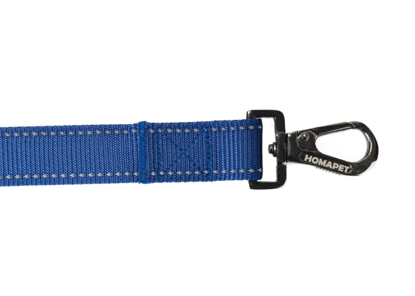 Sodalite Blue Flat Nylon Dog Leash