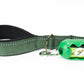 Olive Green Flat Nylon Dog Leash