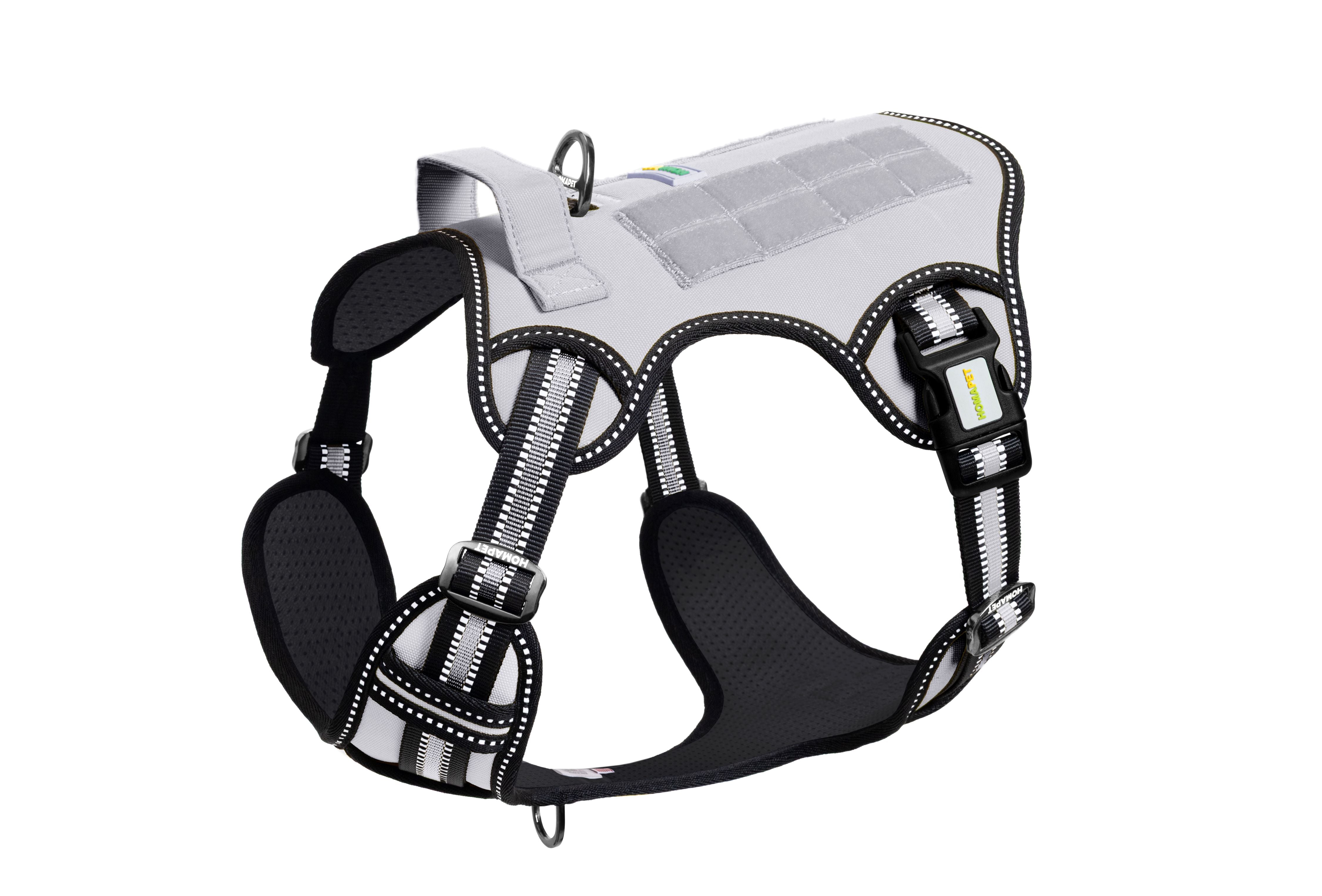 Light Grey Tactical Dog Harness – Homapet