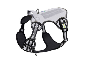 Light Grey Tactical Dog Harness