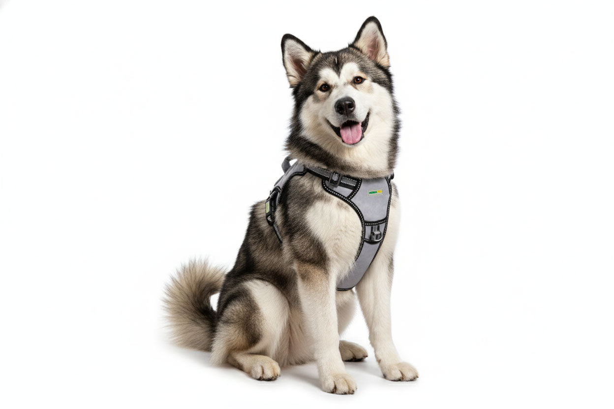 Light Grey Tactical Dog Harness