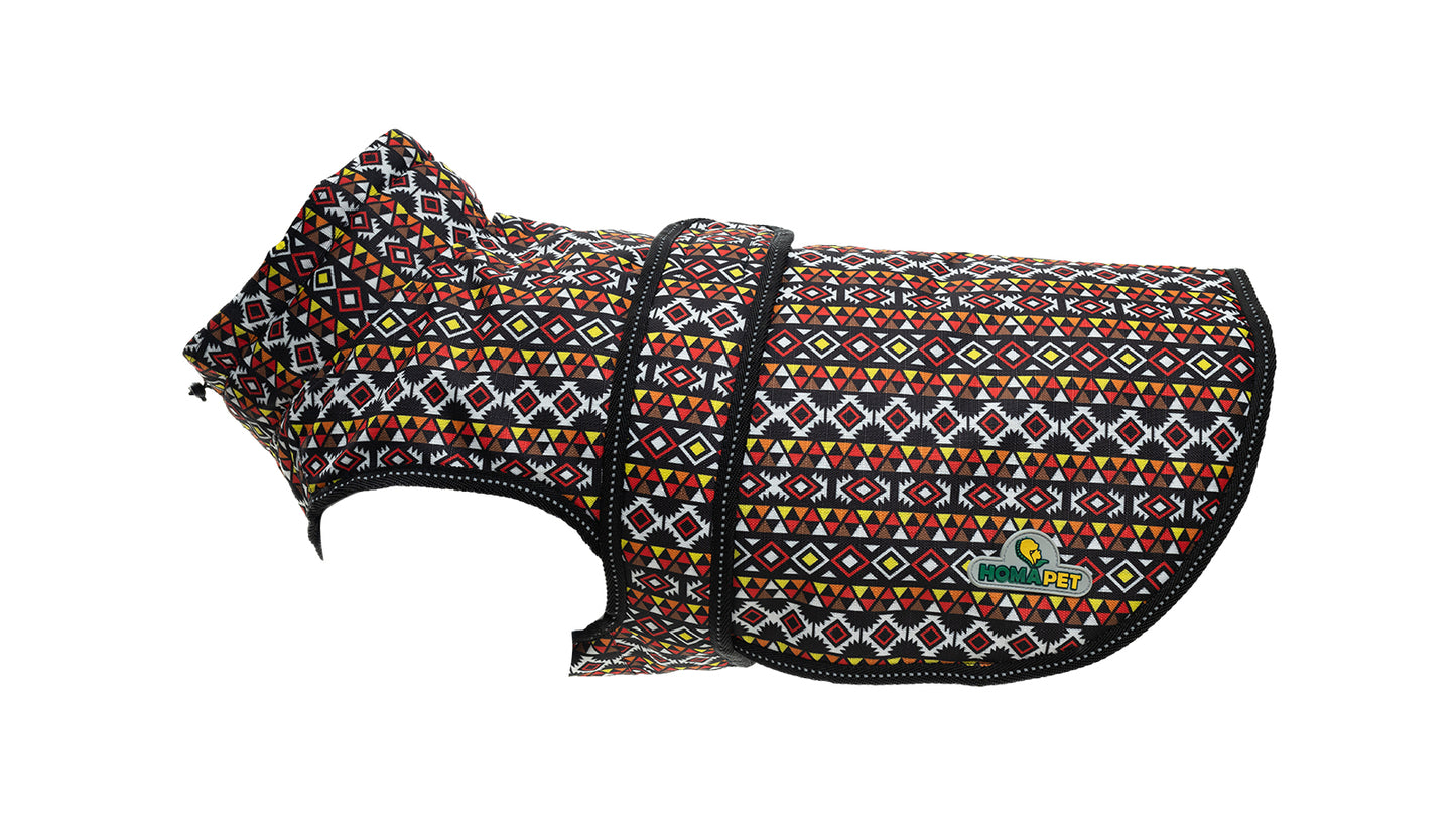 Aztec Himalaya Dog Coat with 200 GSM Padding - Printed