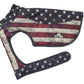 US Flag Himalaya Dog Coat with 200 GSM Padding - Printed