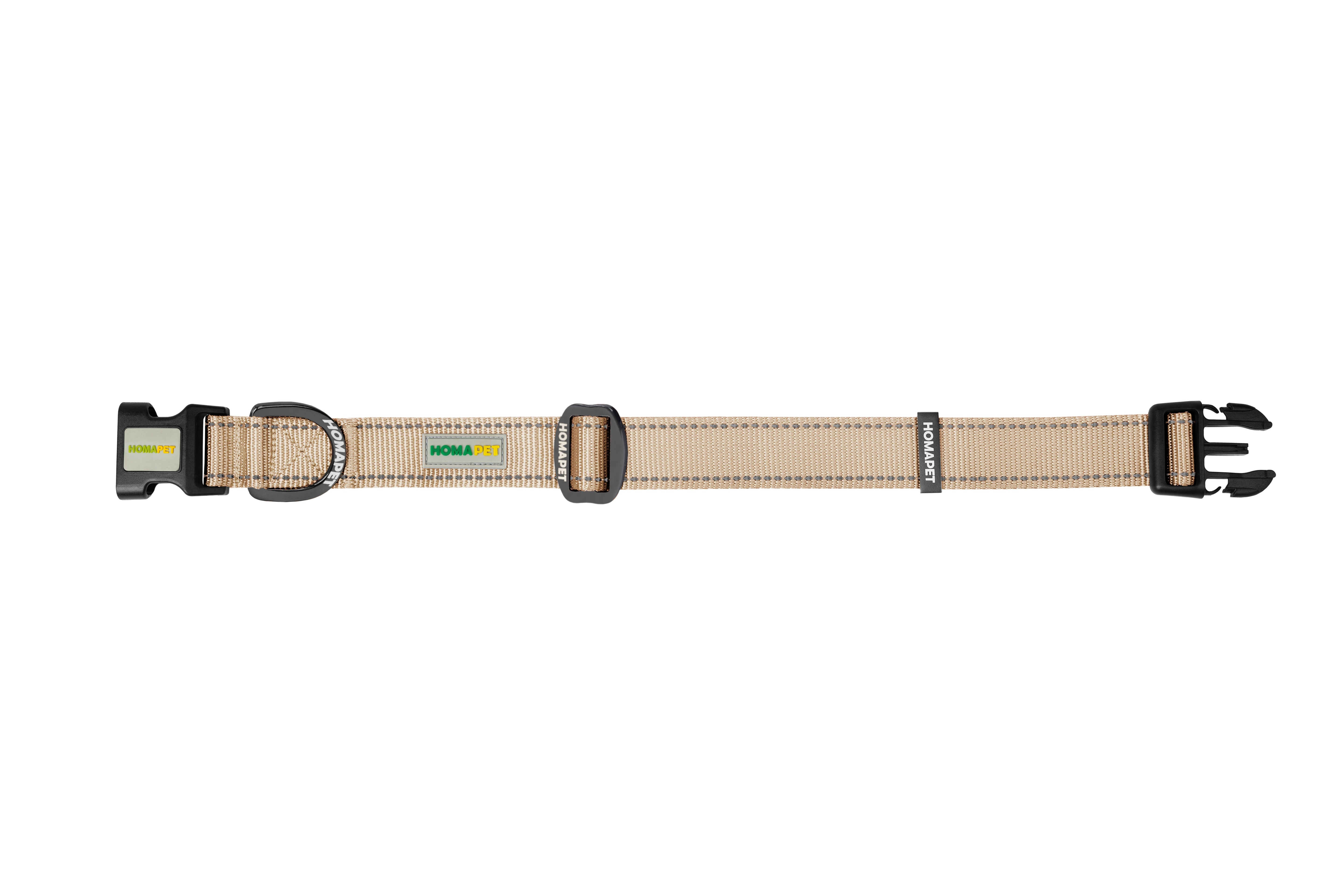 Ivory Nylon Dog Collar