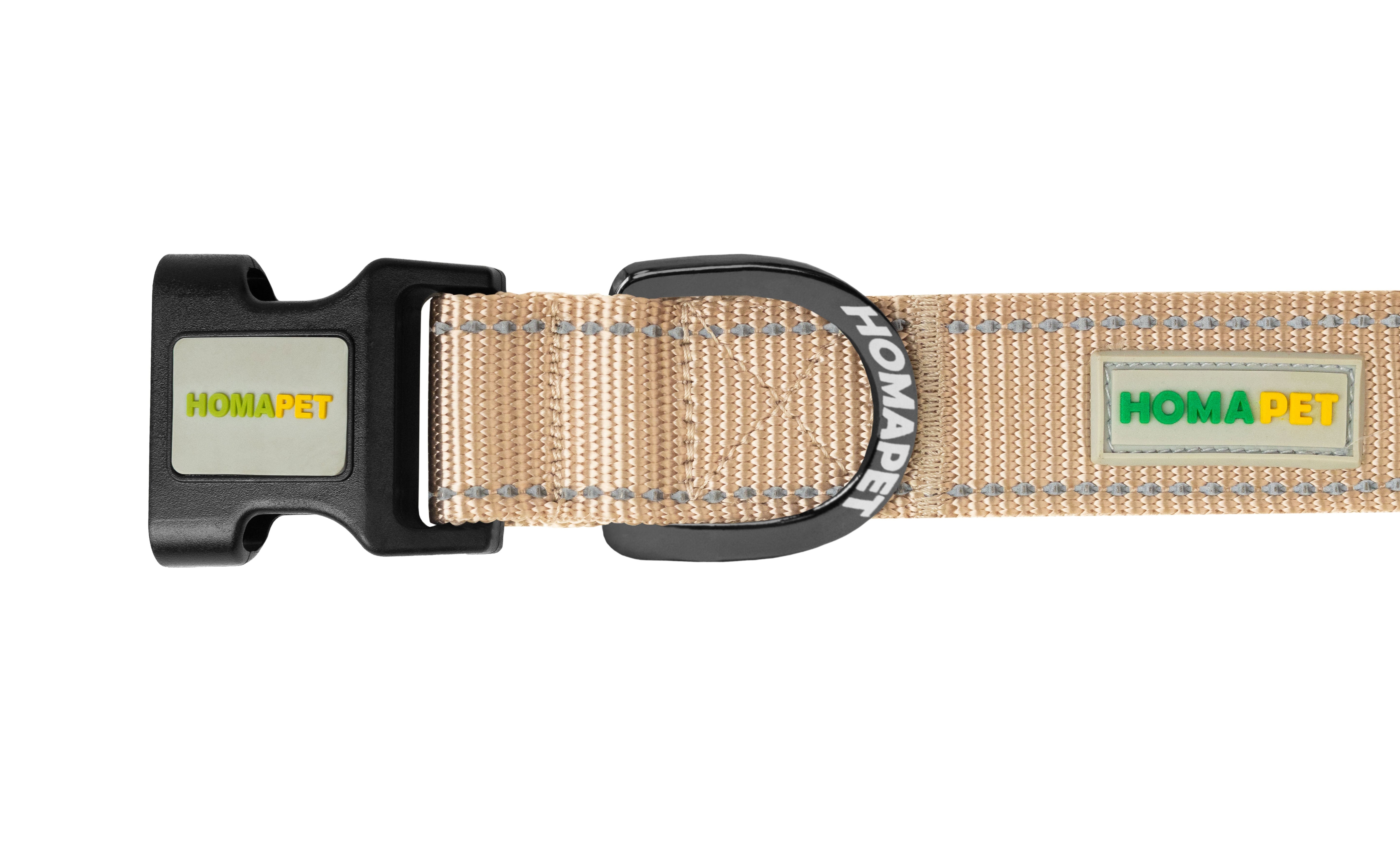 Ivory Nylon Dog Collar