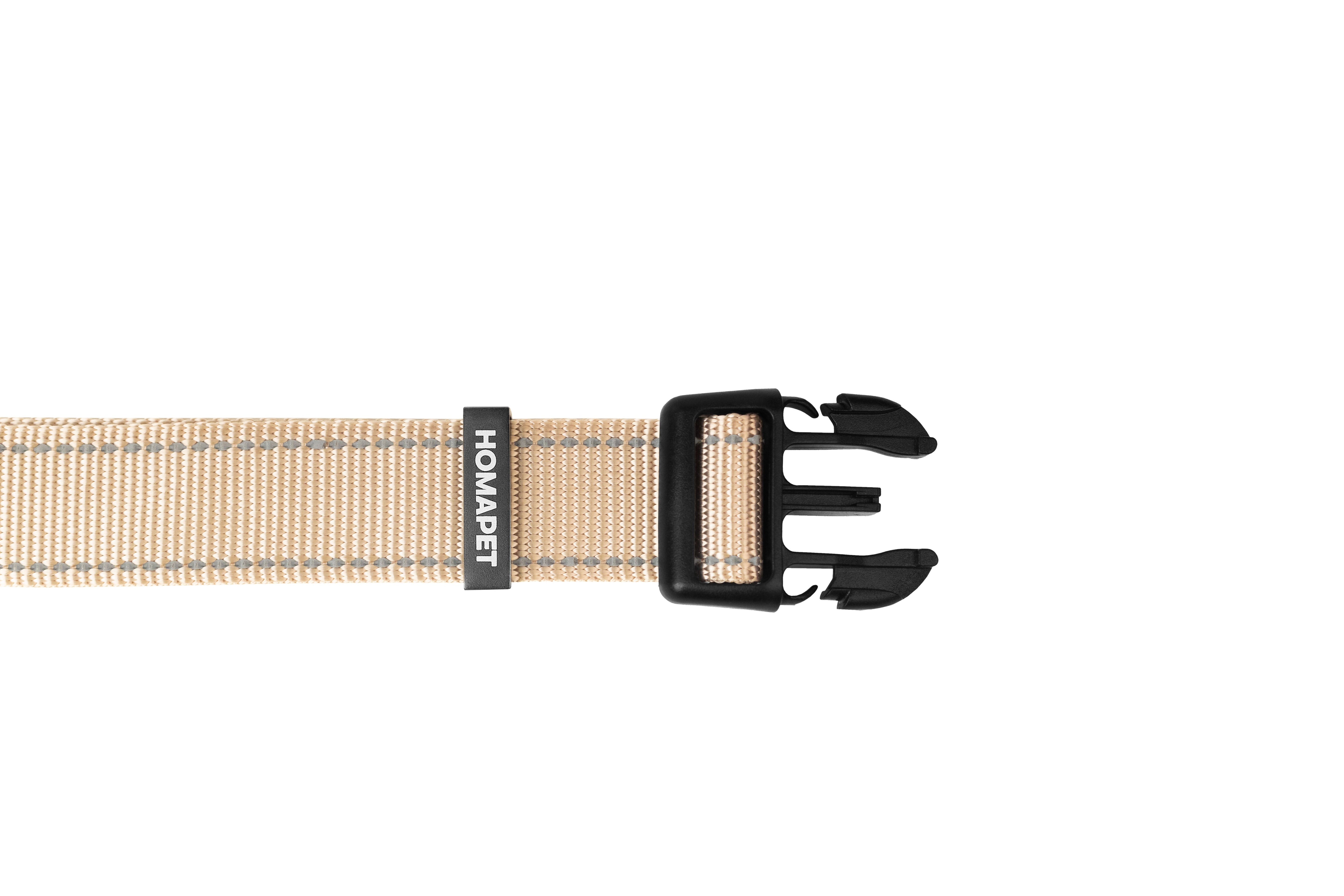 Ivory Nylon Dog Collar