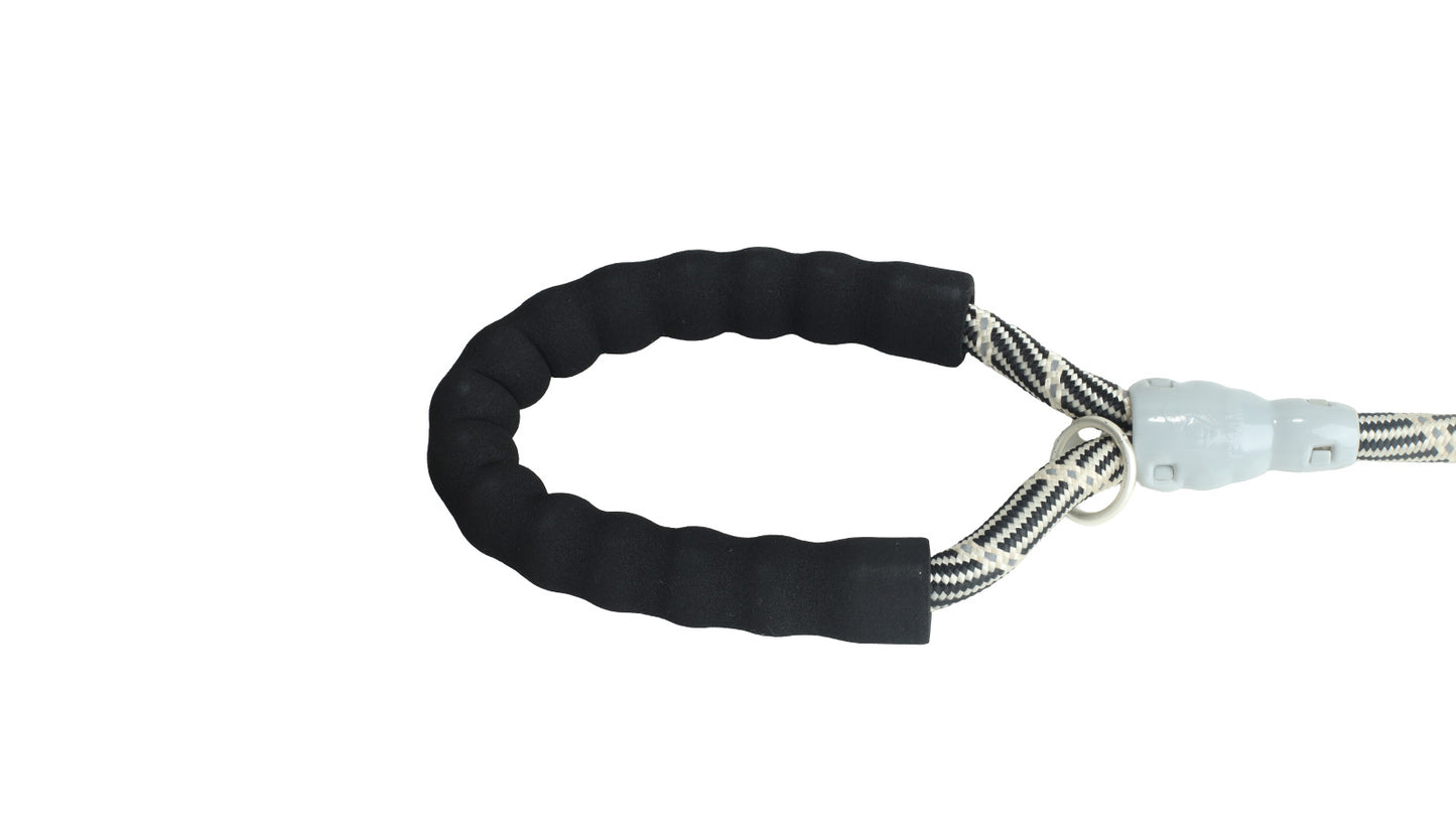 Ivory Black Westalee Polyester Reflective Dog Rope