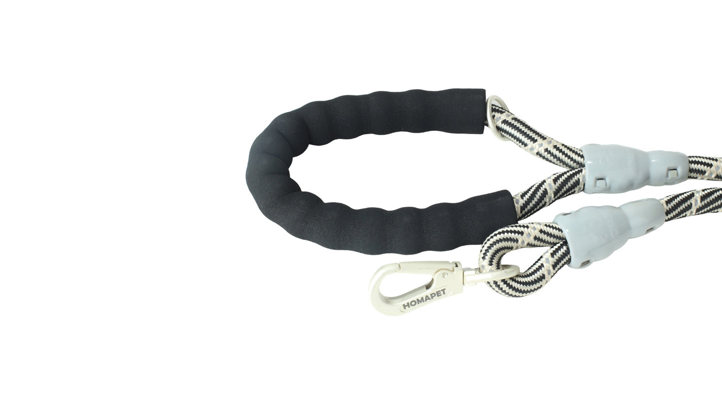 Ivory Black Westalee Polyester Reflective Dog Rope