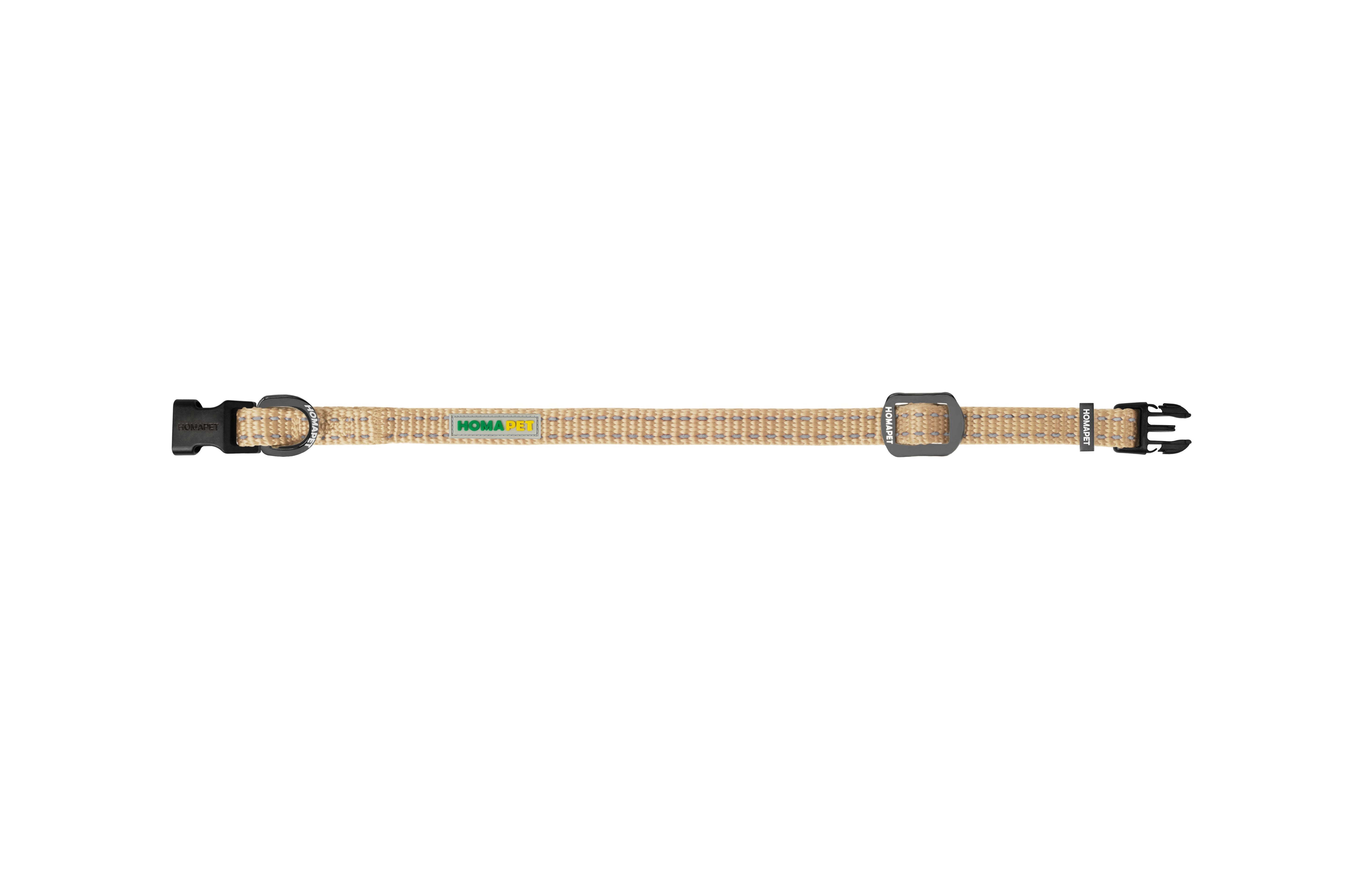 Ivory Nylon Dog Collar XS