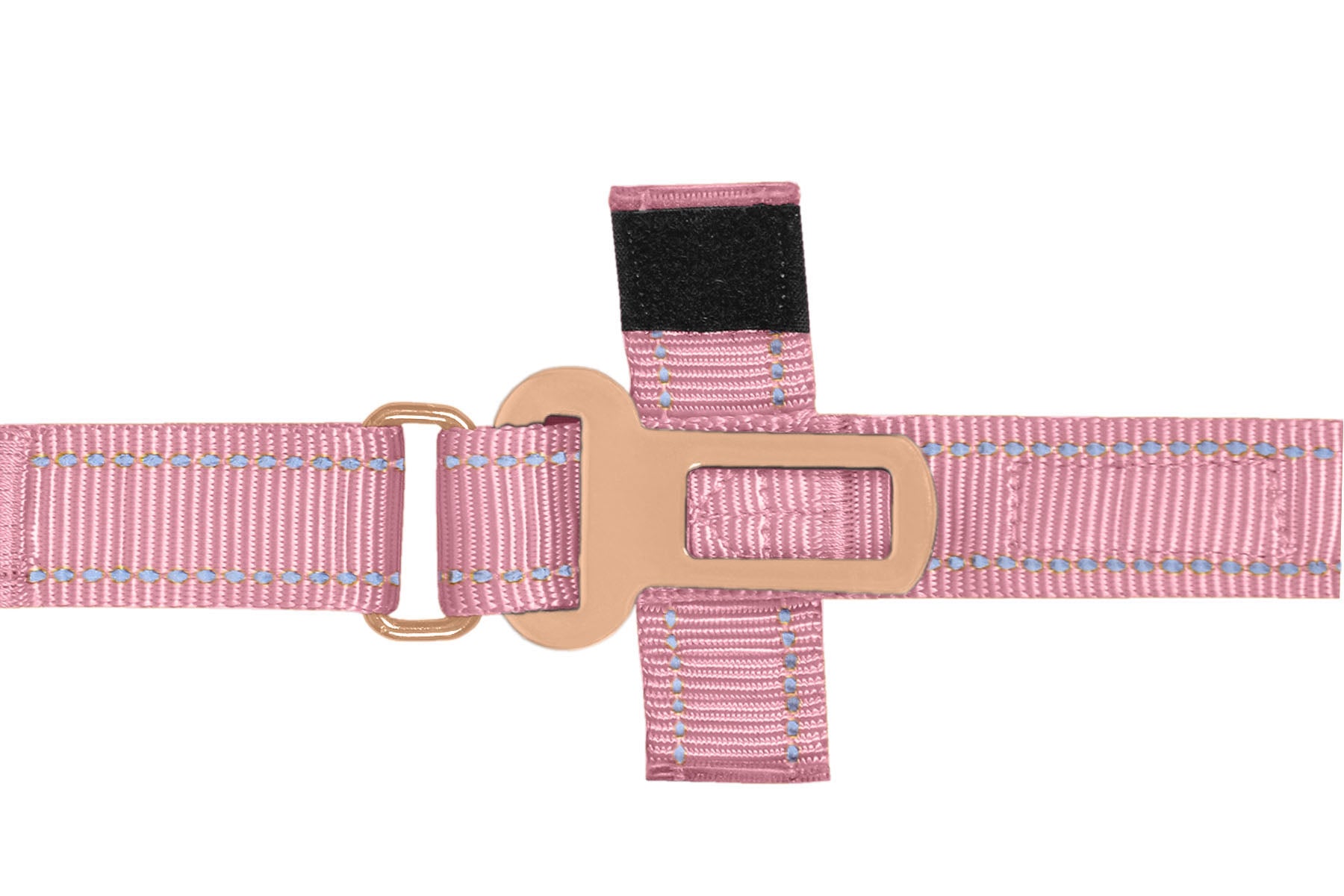 Lilac Sachet Nylon Adjustable Bungee Dog Leash