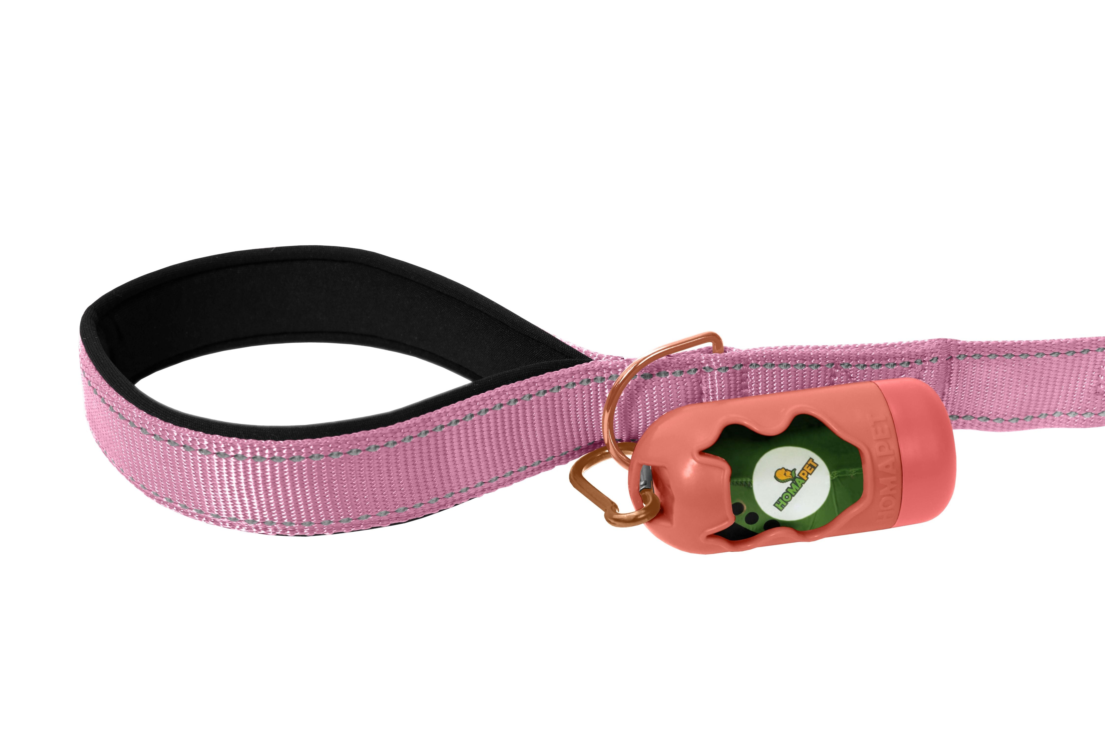 Lilac Sachet Nylon Dog Leash