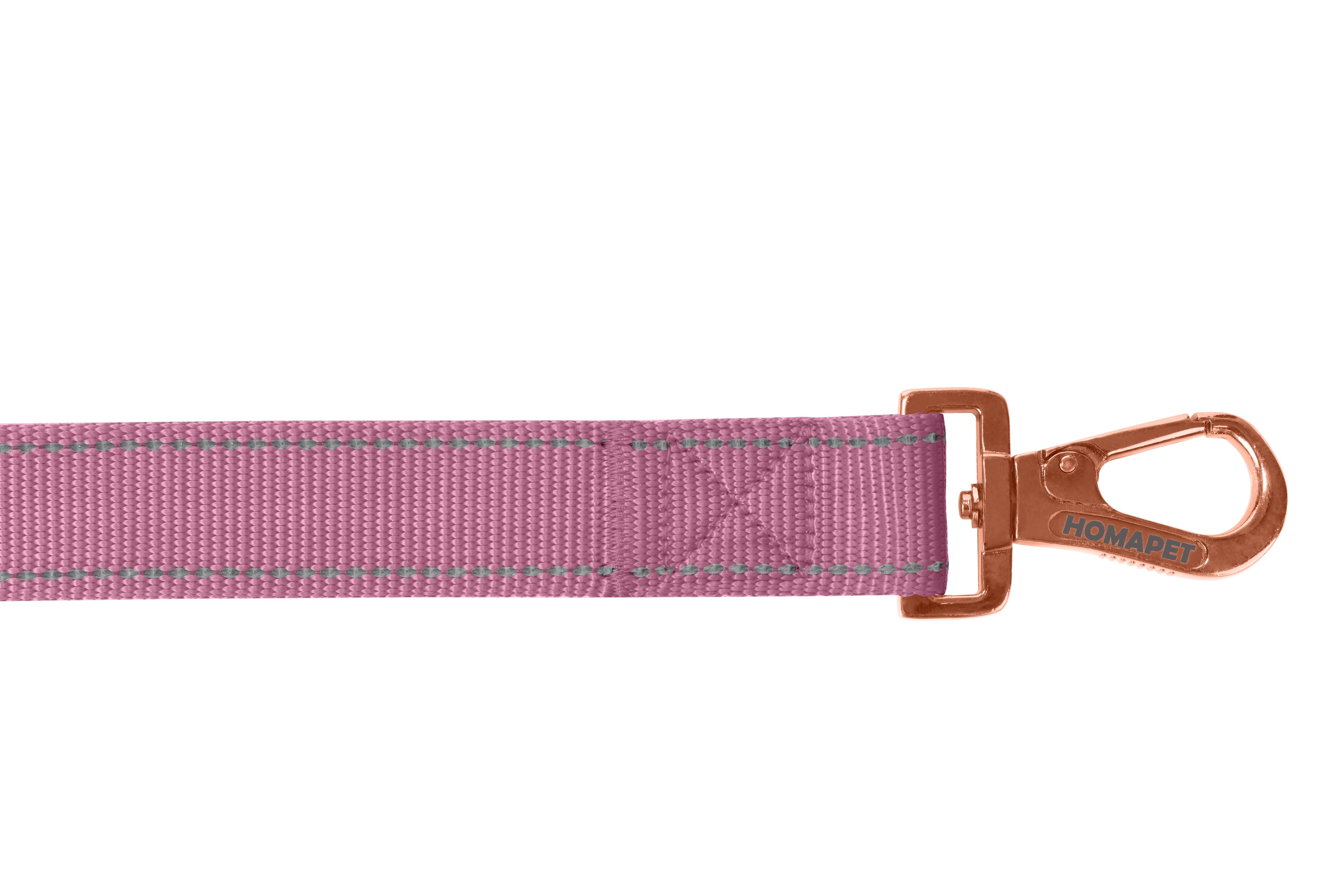 Lilac Sachet Nylon Dog Leash