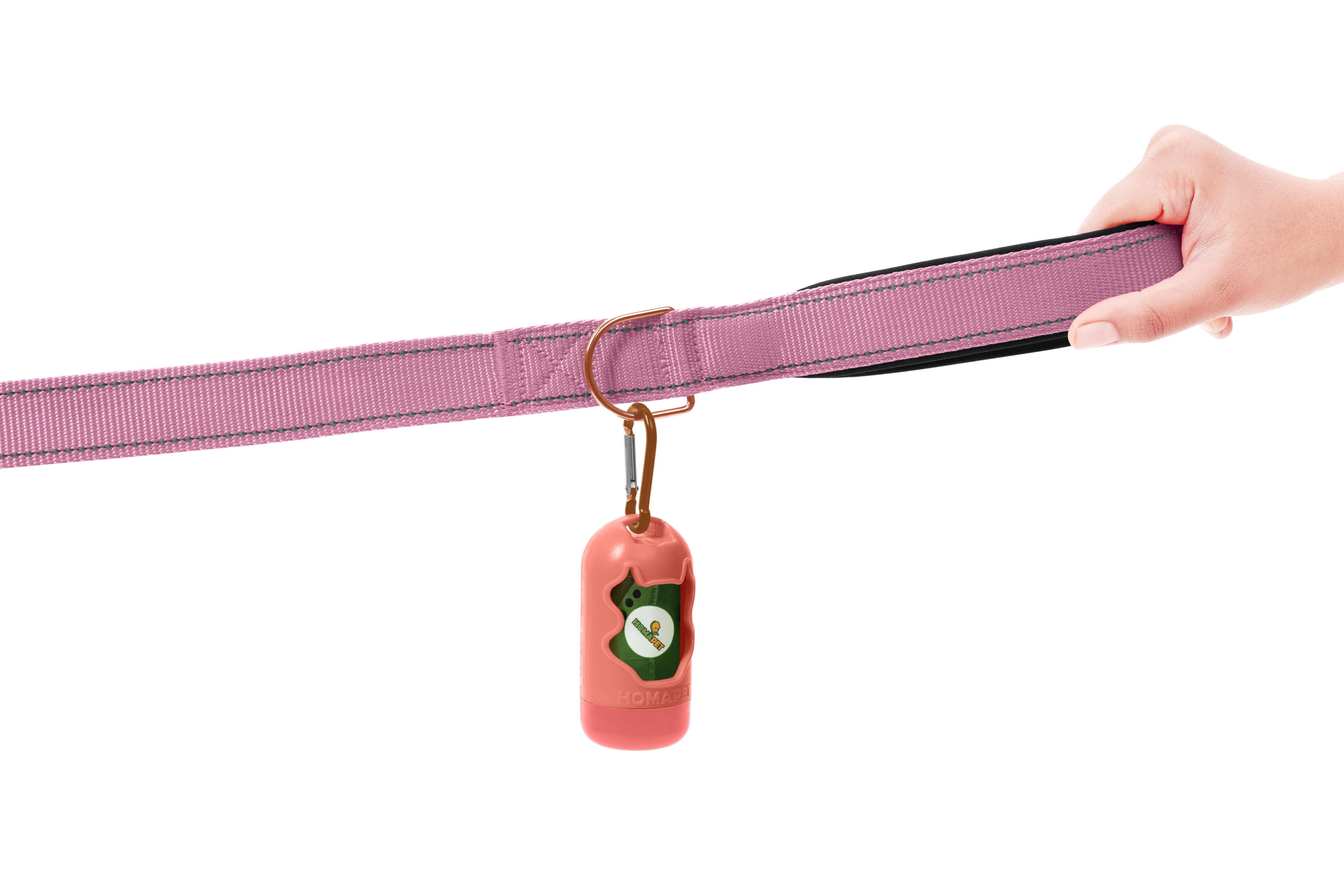 Lilac Sachet Nylon Dog Leash