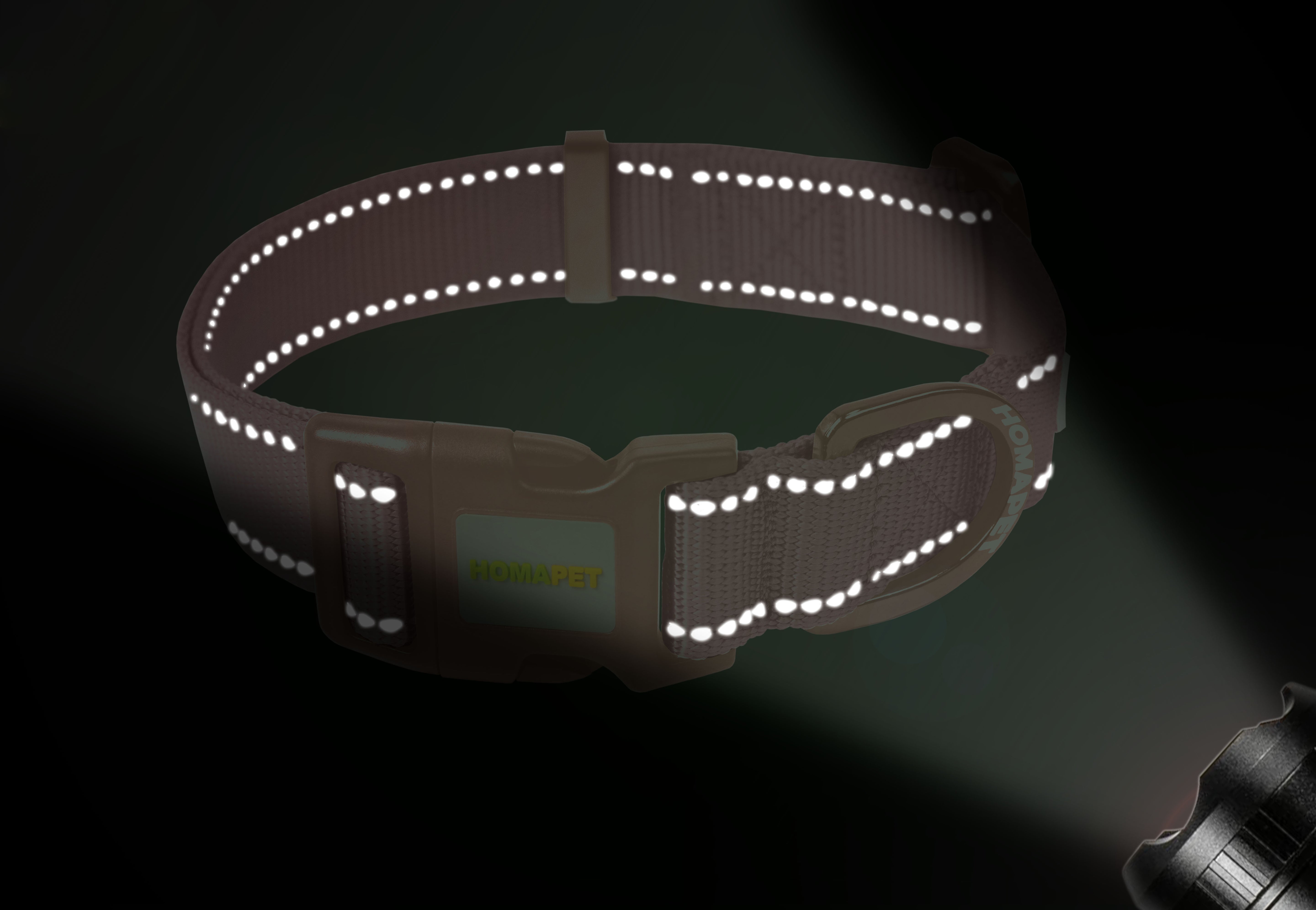 Lilac Sachet Nylon Dog Collar