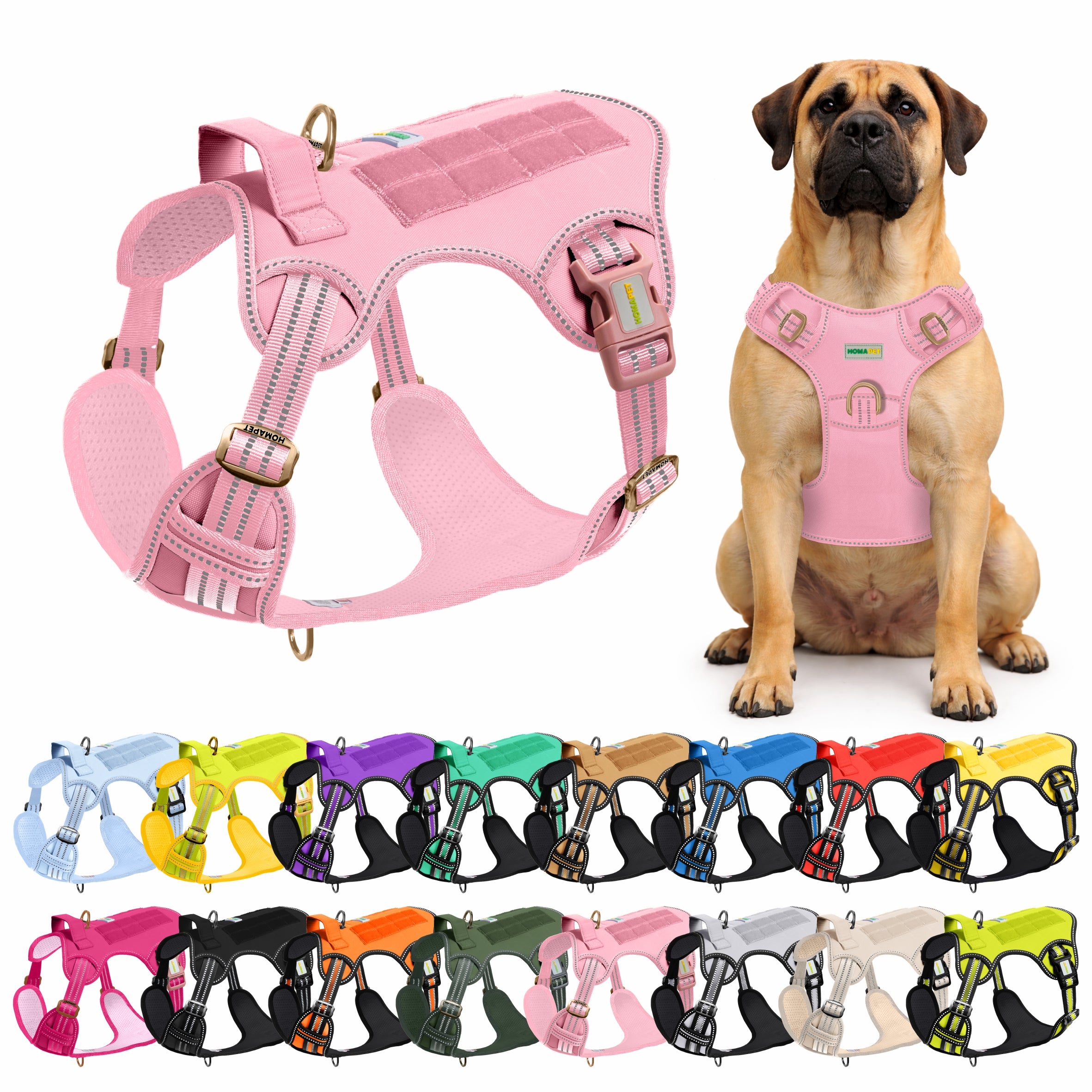 Lilac Sachet Tactical Dog Harness