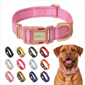 Lilac Sachet Nylon Dog Collar