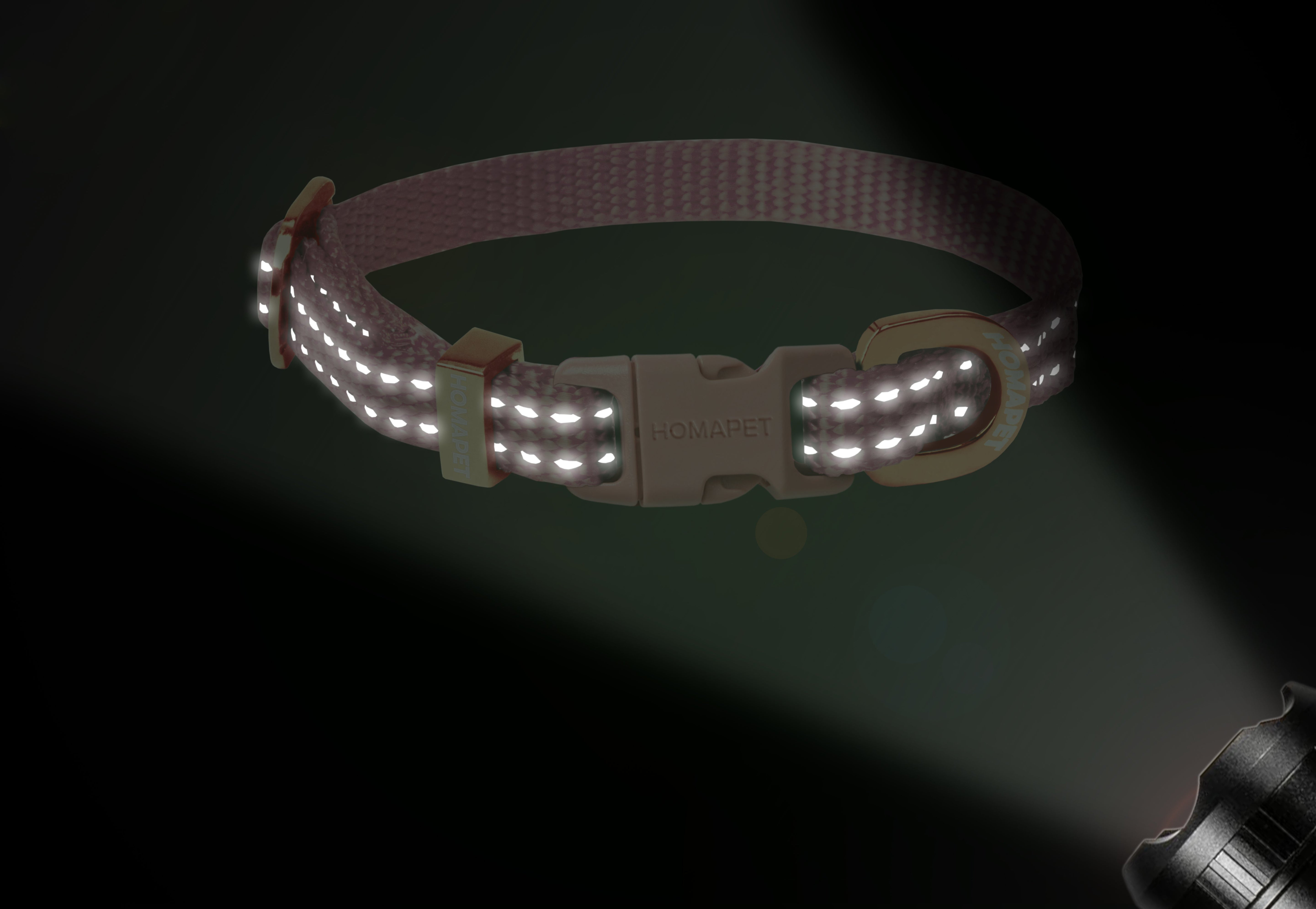 Lilac Sachet Nylon Dog Collar XS