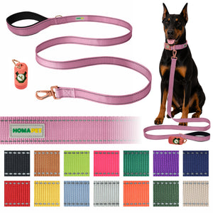 Lilac Sachet Nylon Dog Leash