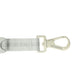 Light Grey Nylon Full Bungee Dog Leash