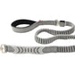 Light Grey Polyester Full Bungee Dog Leash