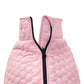 Lilac Sachet Dog Quilted Jacket - Flat