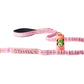 Lilac Sachet Nylon Full Bungee Dog Leash