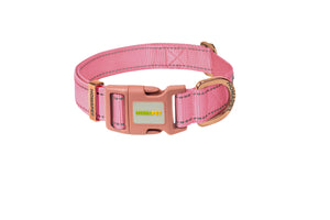 Lilac Sachet Nylon Dog Collar