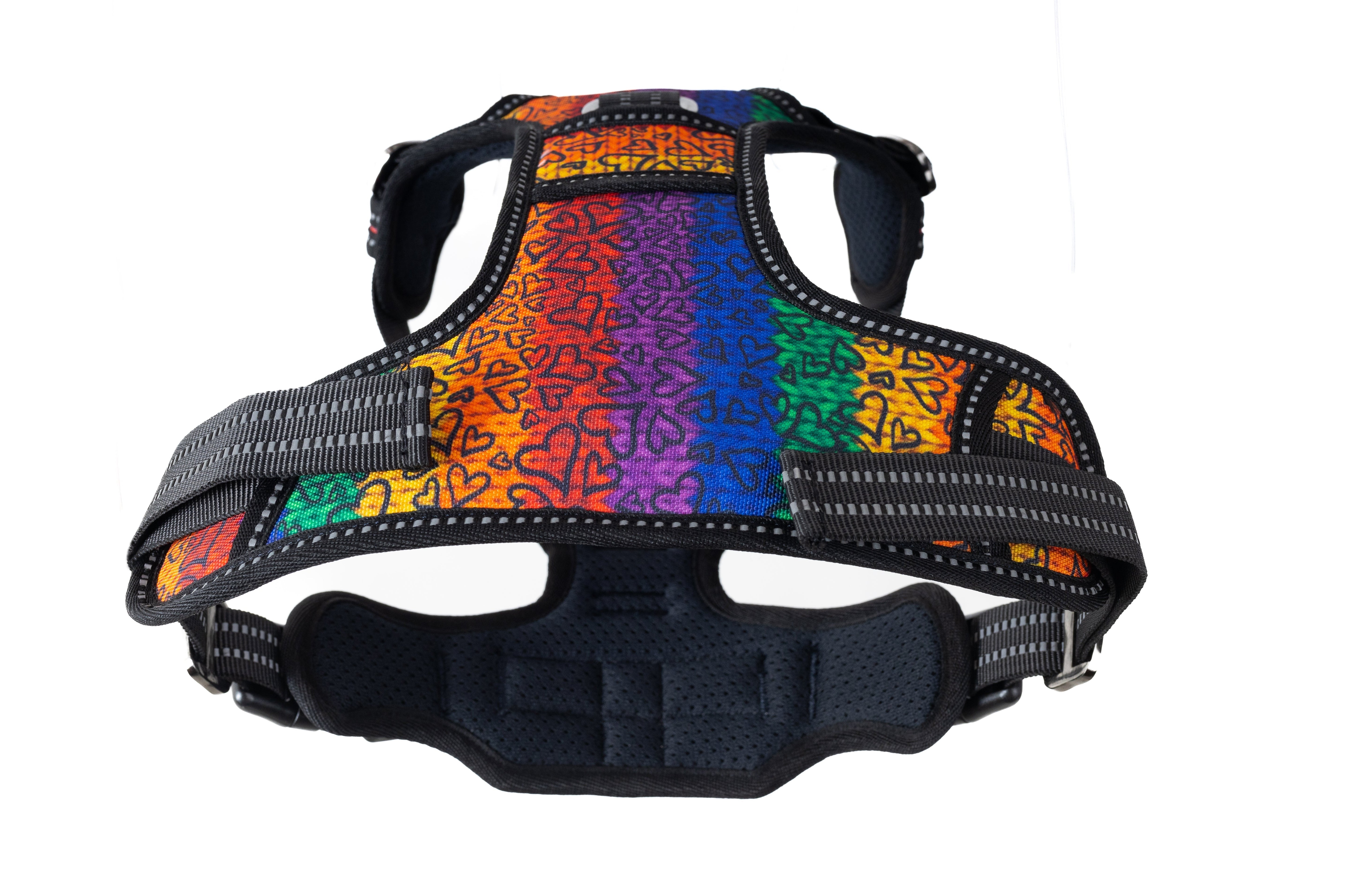 Aztec No Pull Dog Harness Printed