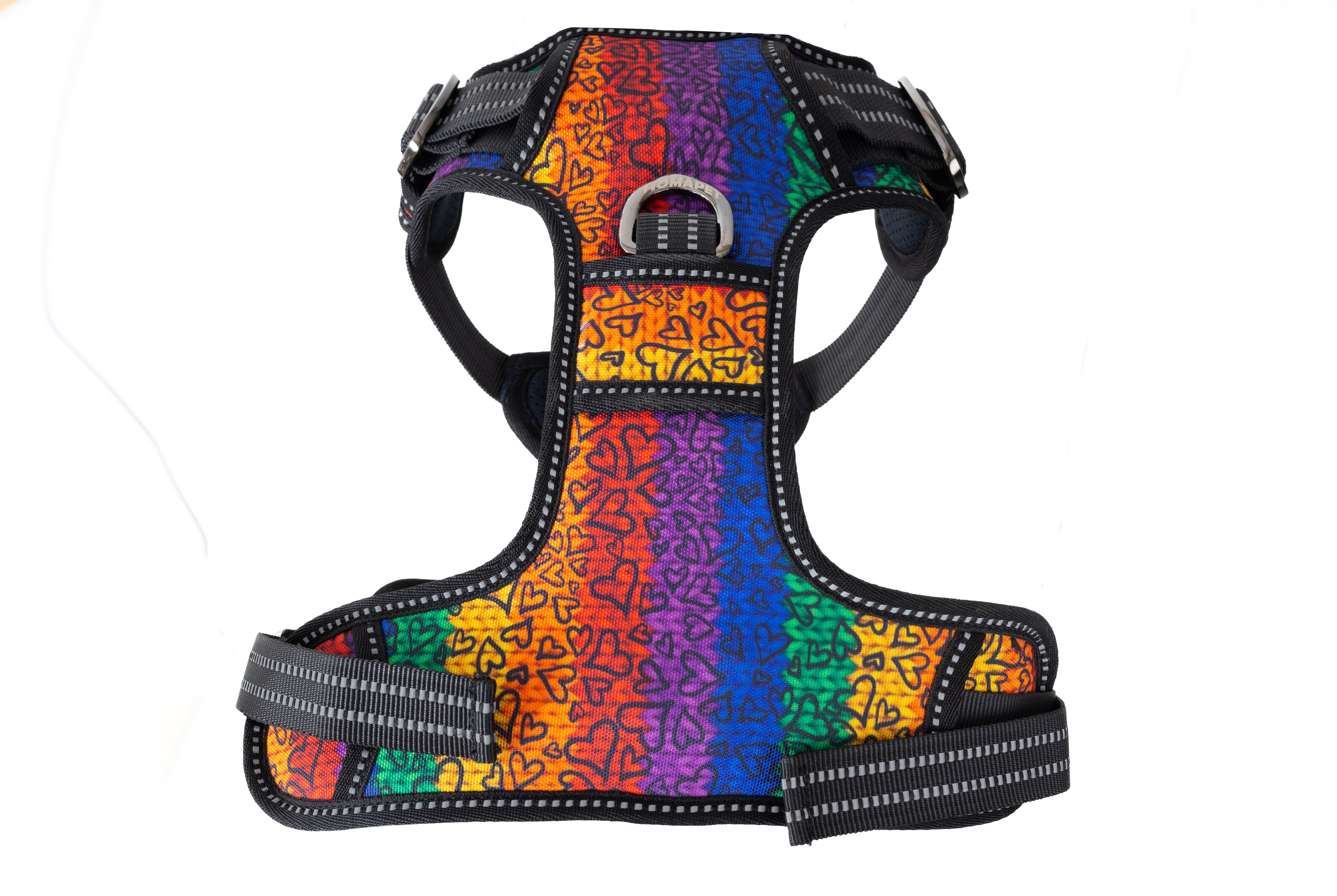 Aztec No Pull Dog Harness Printed