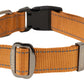 Copper Brown Nylon Dog Collar