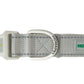 Light Grey Nylon Dog Collar