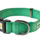 Poly Green Nylon Dog Collar