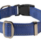 Sodalite Blue Nylon Dog Collar