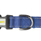 Sodalite Blue Nylon Dog Collar