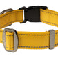 Yellow Nylon Dog Collar