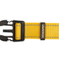 Yellow Nylon Dog Collar