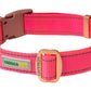 Pink Nylon Dog Collar