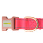 Pink Nylon Dog Collar