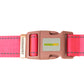 Pink Nylon Dog Collar