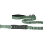 Olive Green Nylon Full Bungee Dog Leash