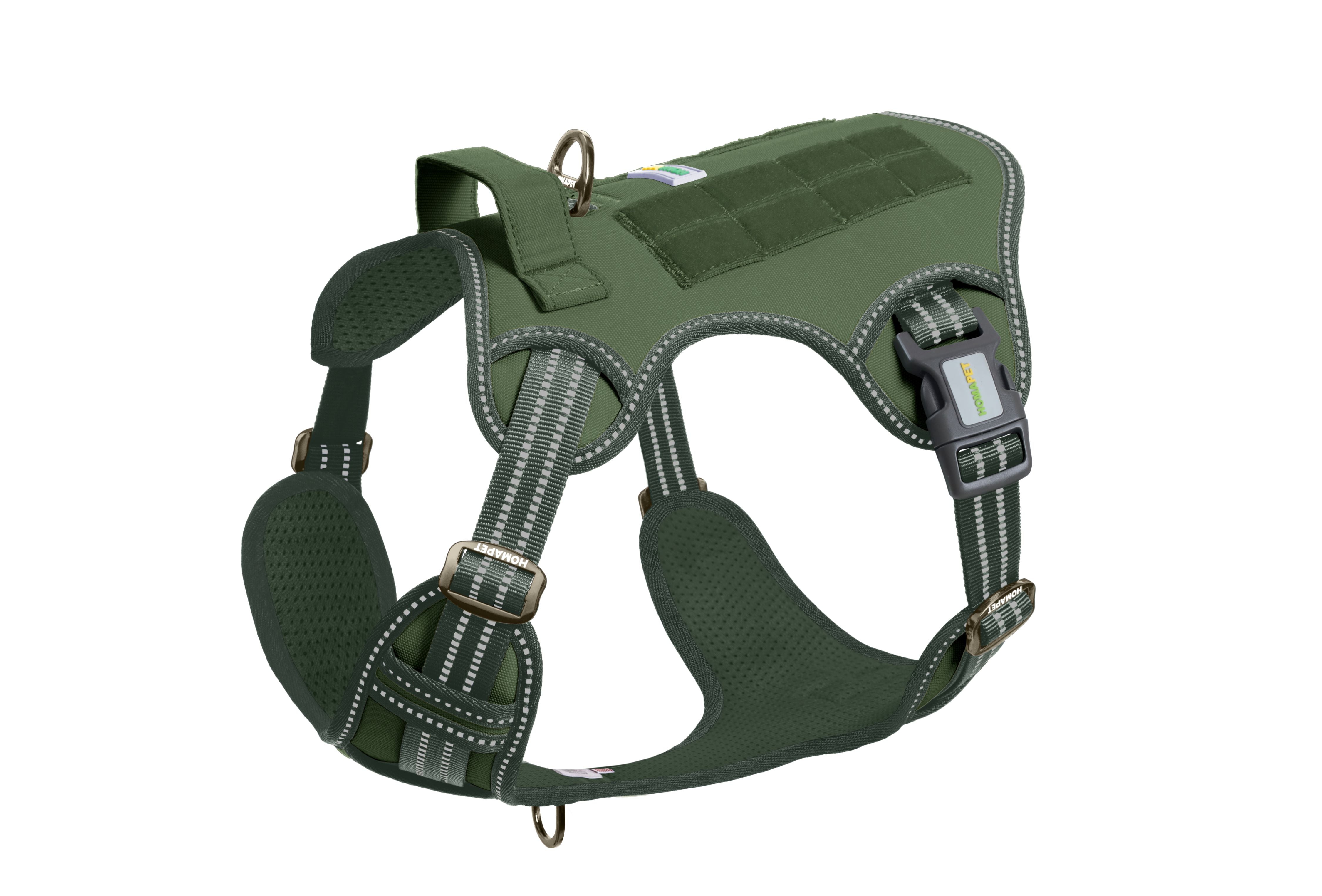 Olive Green Tactical Dog Harness – Homapet