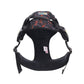 Orange Black Camo No Pull Dog Harness Printed