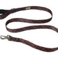 Orange & Black Camo Printed Polyester Dog Leash