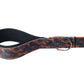 Orange & Black Camo Printed Polyester Dog Leash