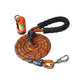 Orange Black Westalee Polyester Non Reflective Dog Rope